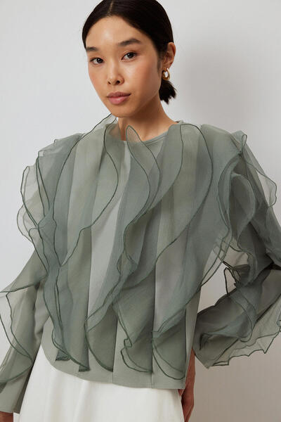 Touché Privé LENDKEREKES KRÉP TUNIKA