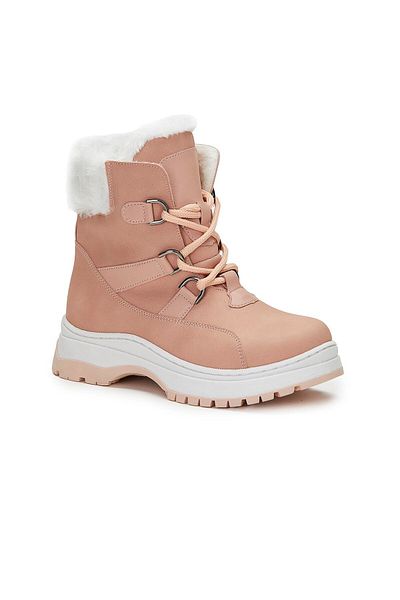 Vicco Alexis Furry Orthopedic Kids Boots Powder μπότες-&-μποτάκια