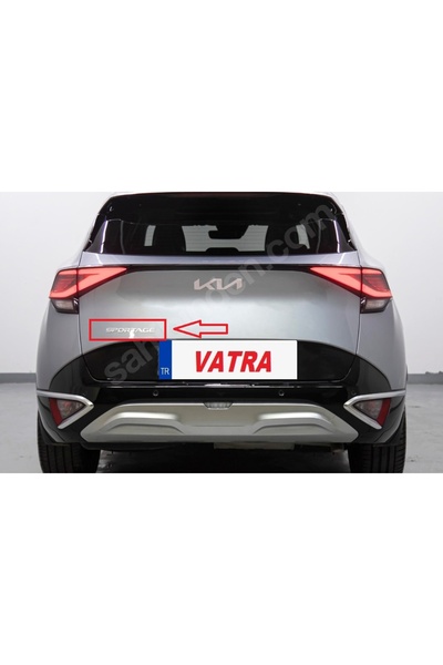 EDEXPORT Sportage 1.6 T-GDI 2023 GT-Line Exclusive Sportage Bagaj Yazısı