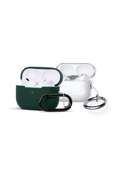 HYPHEN Apple AirPods Pro 2nd Gen Silicone Case - Green