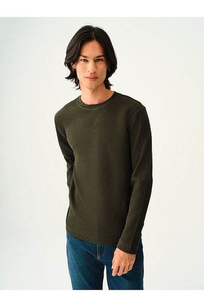 Loft Khaki Men's Long Sleeve T-Shirt - Lf 2033363