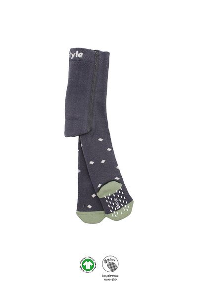 Bistyle Bistil Organic Polka Dot Non-Slip Towel Baby Pantyhose