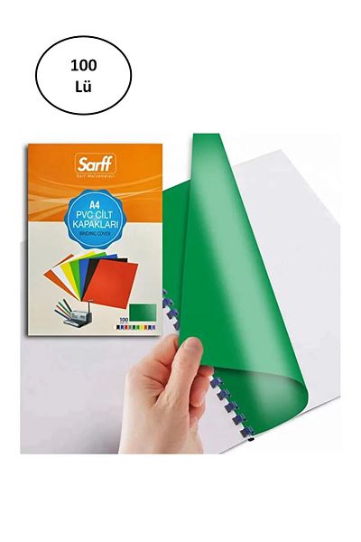 onixe Consumable A4 PVC Skin Cover Opaque Pistachio Green 100 Pack
