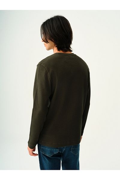 Loft Khaki Men's Long Sleeve T-Shirt - Lf 2033363