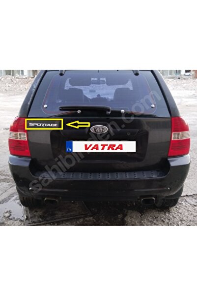 EDEXPORT Sportage 2.0 EX Uyumlu Sportage Krom Bagaj Yazısı