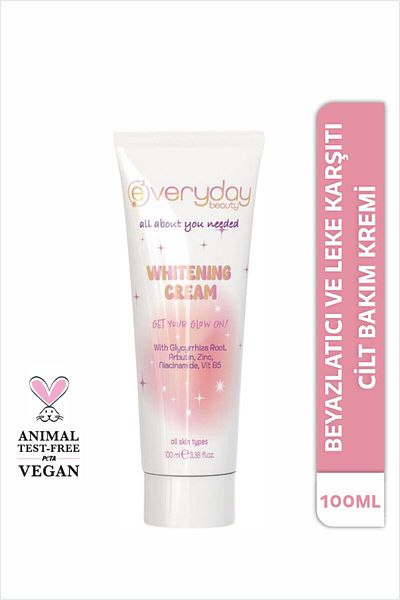 Everyday Beauty Anti-Blemish Whitening Skin Care Cream 100 ml (Arbutin Niacinamide Panthenol)