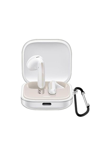 Microsonic . Redmi Buds 6 Active Kılıf Transparent Clear Soft Şeffaf