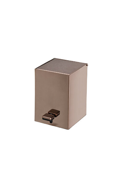 Genel Markalar System Pedallı Kare Çöp Kovası 3 Lt Rose 262x245x180 Mm Krom T...