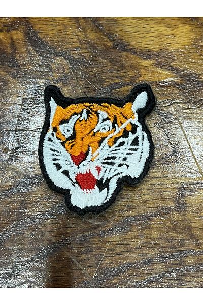 Gönülden Tasarım 5X4 cm Mini Lion Back - Embroidered and Sewing Applique