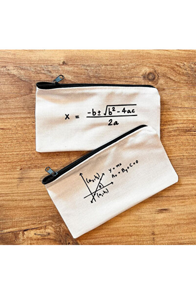 Kalemlik Dünyası BEZ KALEMLİK BASKILI KALEM KUTU İSİM YAZILABİLİR VOLKBAG