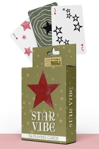 Attach Star Vibe İskambil Poker Kartı