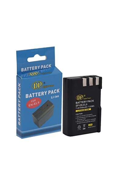 NİKON EN-EL9a el9 BATARYA D40 D60 D3000 D5000