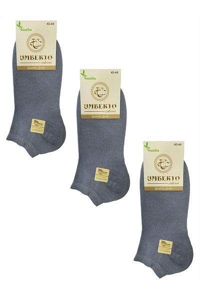 Umberto Calvini Мъжки чорапи Umberto Boots от естествен бамбук, 12 броя - 307