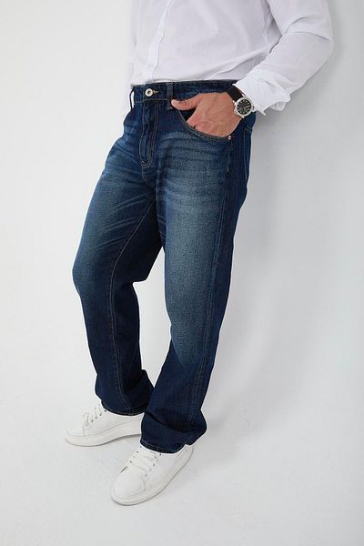 Valiberta Men's Baggy Pants - Navy Blue