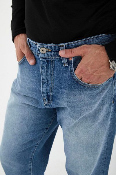 Valiberta Men's Blue Jeans Baggy Pants