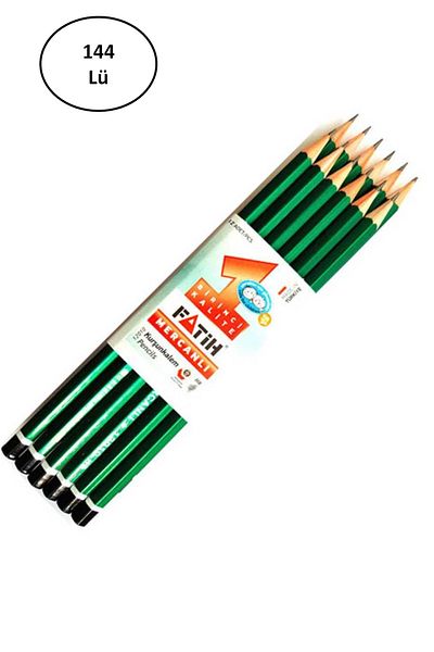 Fatih Set of 144 Lead and Coral Pencils