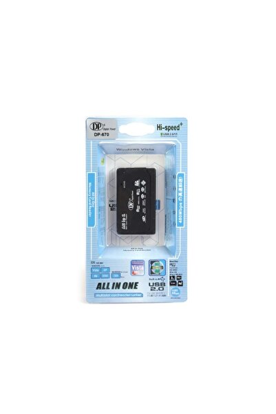 DP Çoklu Kart Okuyucu Compact Flash SD Micro Sd MM Stick XD USB 2.0