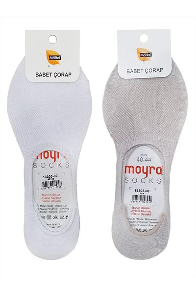Moyra Socks Ανδρικές κάλτσες μπαλαρίνας Moyra 6 Pack Silicone Modal