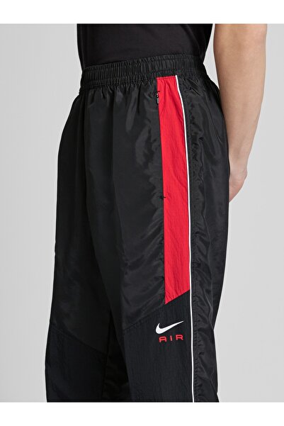 Nike Sportswear Swoosh Air Woven Siyah Erkek Basketbol Eşofman Altı
