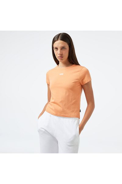 Vans Tricou portocaliu Basic Mini Ss pentru femei