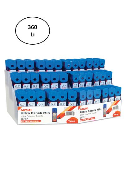 Noki 7213-360 قلم رصاص Ultra Polymer 2B - 0.7 مم وحامل 360 درجة
