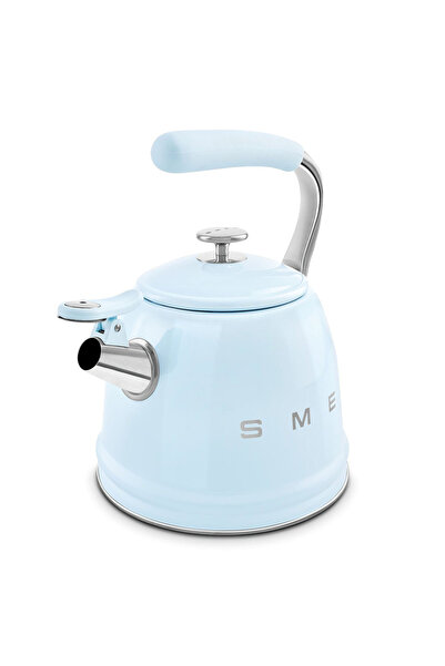 SMEG 50's Style Pastel Mavi Set Üstü Düdüklü Kettle 2.3 Lt
