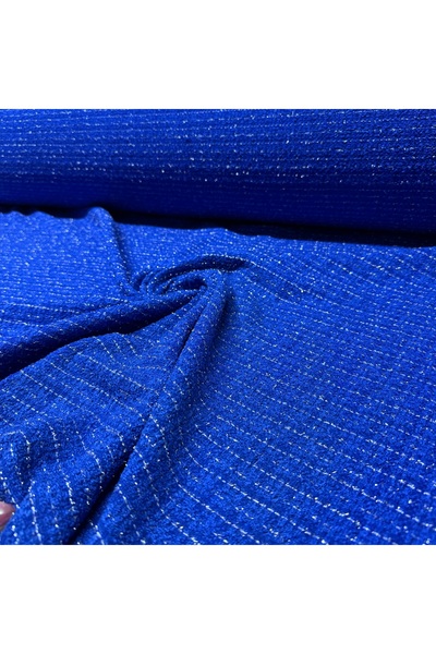 Yaren Ülker Tüvit Buklet Kumaş Simli Kışlık Eteklik Ceketlik Çift En (En 150 ...