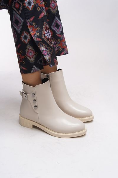 Riccon Heshrari Beige Γυναικείες Μπότες - 0012072   Μοντέλο