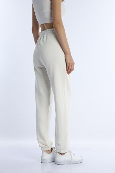 Polo State Ψηλόμεσο φούτερ με 3 κλωστές χωρίς στρώσεις εκρού