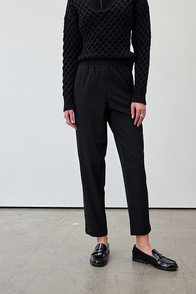 VATKALI Black Loose Fit Jogger Pants