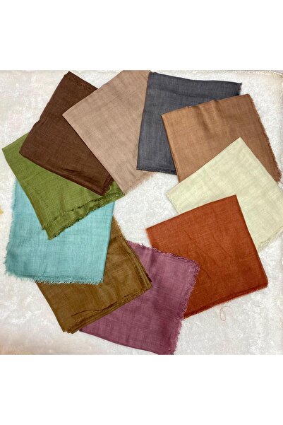 Organic Scarfs Eșarfă Flame Pachet 10 Eșarfă Bumbac Scrisă Distribuție Cadou 100x100cm