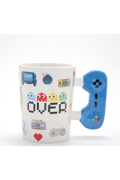 Livava كوب بلاي أوفر بورسلين، ملون، 14x11