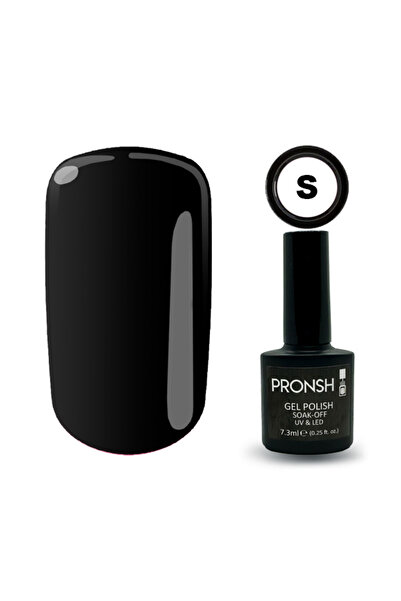 Pronsh Kalıcı Oje 7.3 ml Premium Color Gel Siyah