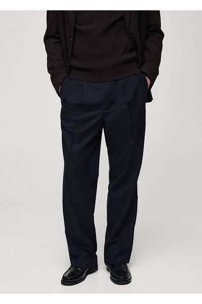 MANGO Man Regular Cut Penile Pants