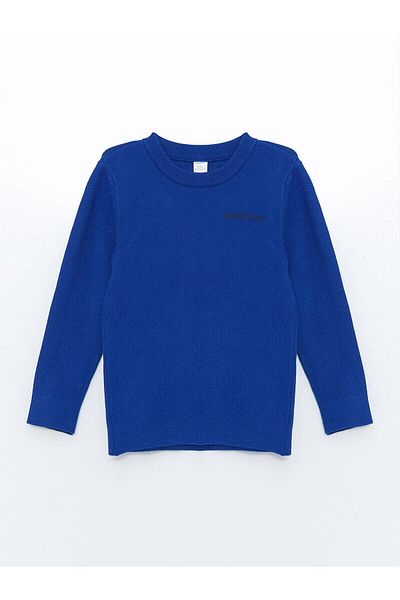 LC Waikiki Lcw Kids Crew Neck Long Sleeve Baby Boy Knitwear Sweater