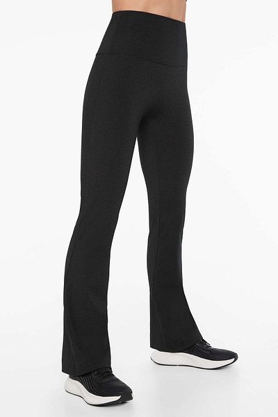 Oysho High-rise comfortlux flare trousers