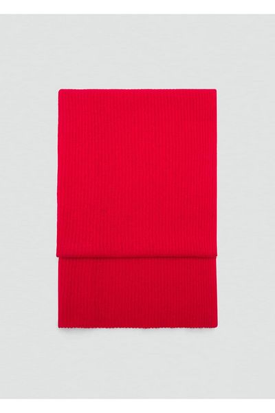 MANGO Woman Wool Cashmere Shawl