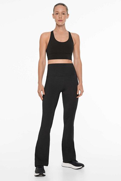 Oysho High-rise comfortlux flare trousers