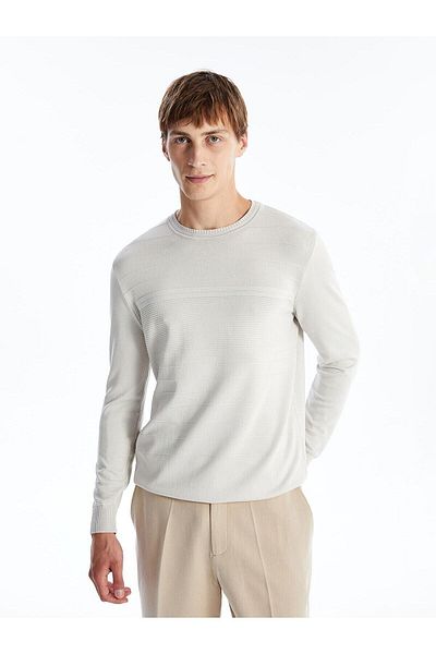 LC Waikiki SOUTHBLUE Pulover tricot cu mânecă lungă pentru bărbați