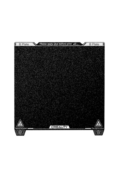 Creality K1 Max PEI Build Plate Kit 315*310mm-With soft magnetic sticker