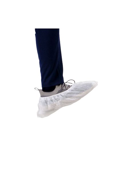 ADYMEDİKALVET White Non Woven Tela Galosh - 20 Gr, 100 Pieces