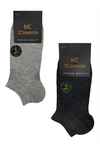 Mia Calzente 6 броя мъжки чорапи с ботуши от естествен бамбук