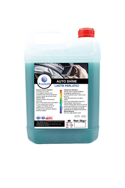 PLANEX CLEAN Auto Shine Lastik Parlatıcı Islak Görünüm Prof. 5 Kg