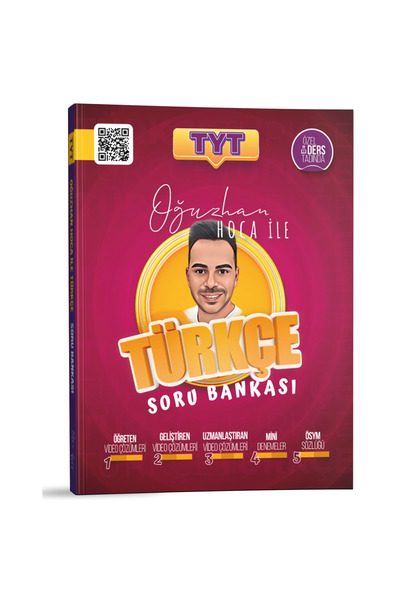 KR Akademi Yayınları Oğuzhan Hoca Tyt Türkçe Soru Bankası