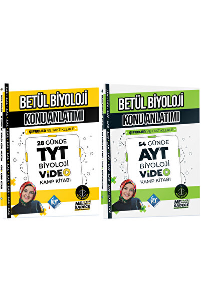 KR Akademi Yayınları Betül Biyoloji Konu Anlatımı TYT - AYT Biyoloji Video Ka...