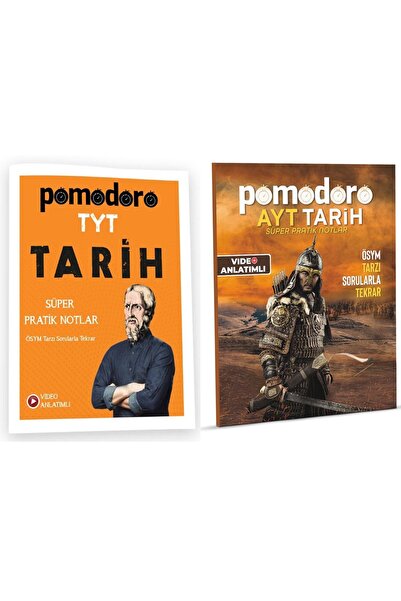 Pomodoro Yayınları Pomodoro Yks Tyt Ayt Tarih Süper Pratik Notlar Ve Ösym Tar...