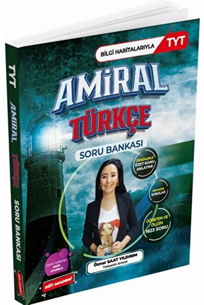 Eğit Akademi Tyt Amiral Türkçe Soru Bankası Türkçenin Amirali Öznur Saat Yıld...