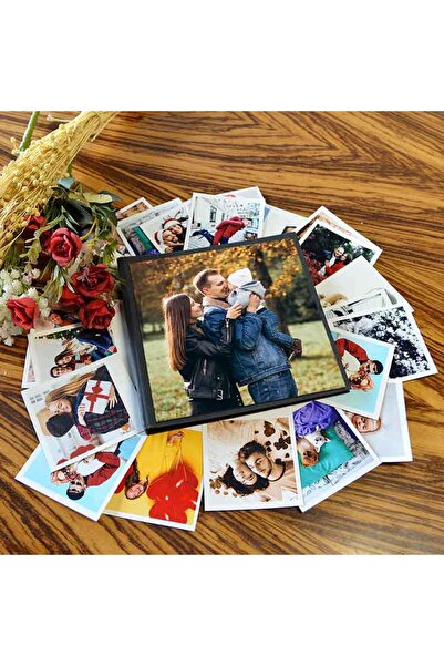 Andoweb Kişiselleştirilebilir Siyah Anı Defteri ( Etiket Ve Kalemli)