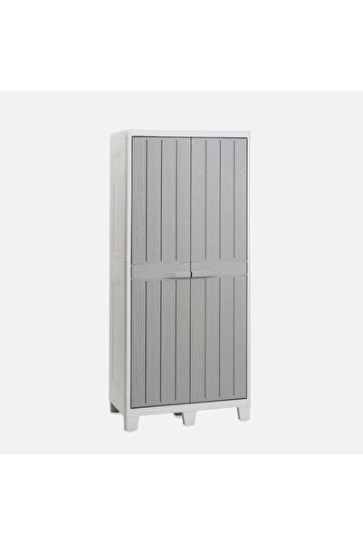 Sadece Nette Plastik Dolap 78x46x182cm, Bahçe Dolabı