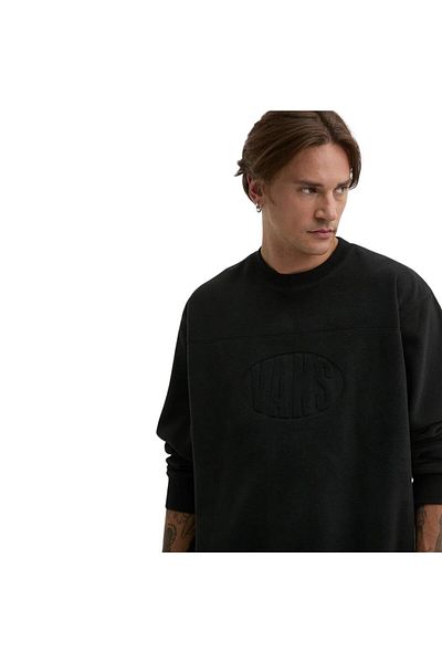 Vans Мъжки суитшърт Carlo Polar Fleece Loose Crew черен